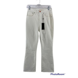 BCBGMaxAzria White Cropped Jeans Sz 25 NWT